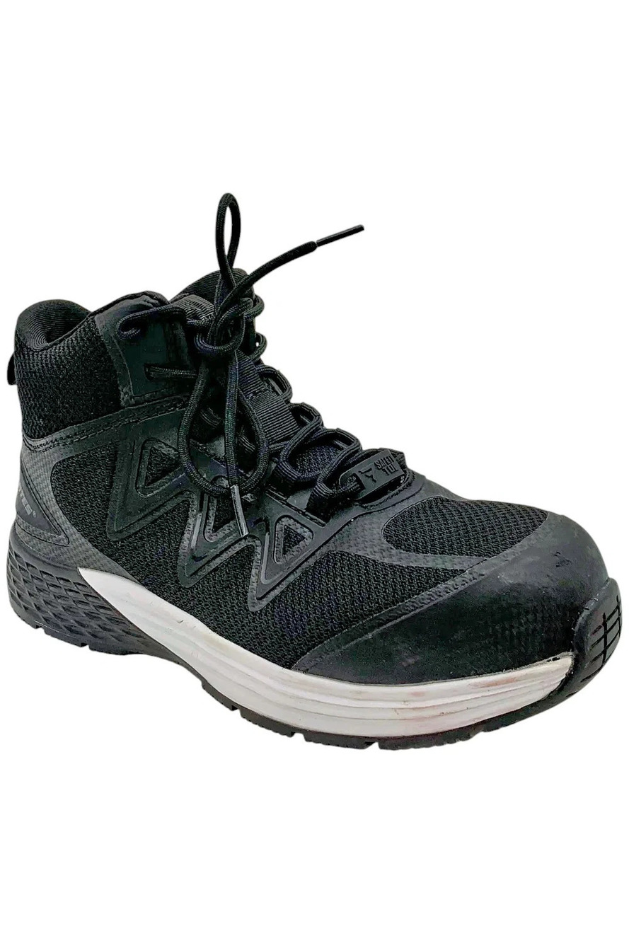Bates Women's Rush Mid Work Ankle Boots Black - Medium